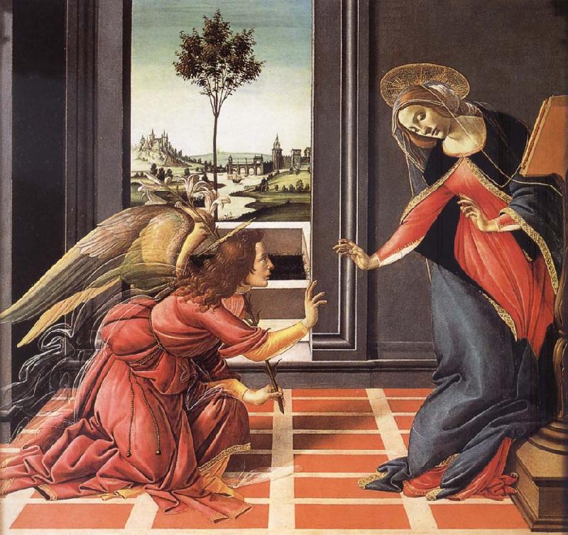 Sandro Botticelli La Anunciacion Germany oil painting art